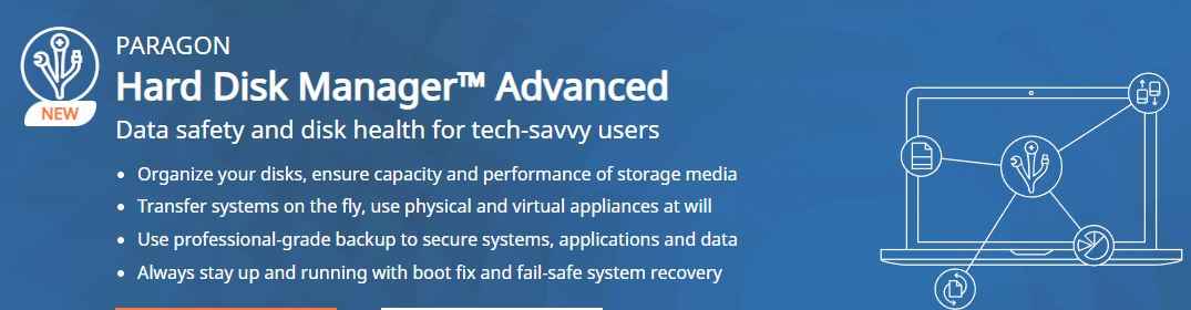 Paragon Hard disk Manager